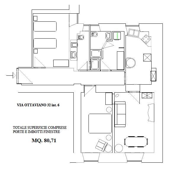 Domus Ottavia In Roma Apartment Ngoại thất bức ảnh